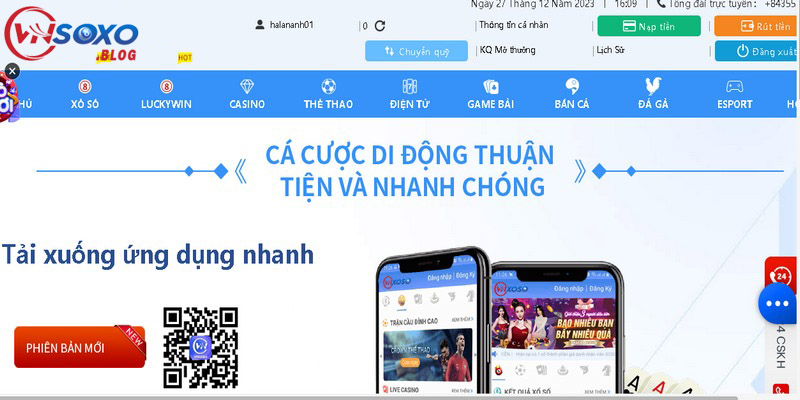 Quy trình tải ứng dụng VNSOXO an toàn, nhanh chóng một phút
